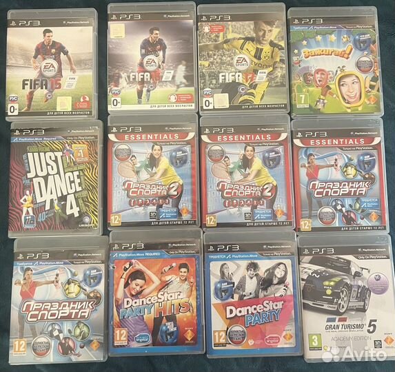 Диски на ps3 Лицензия детскиедраки Цены в описании