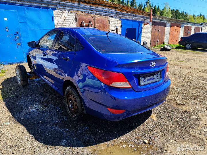 В разборе Hyundai solaris 1, 2013г.в., 1.4, 5ст