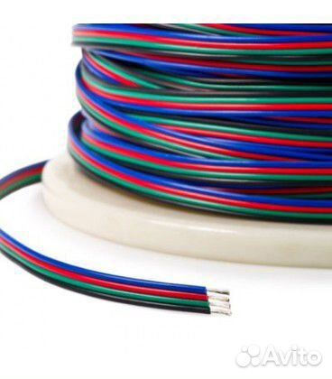Провод для RGB LED ленты (продажа кратно 5м)