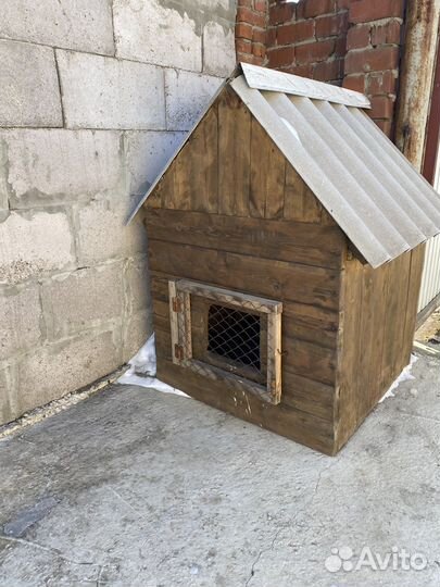 Будка для собаки утепленная