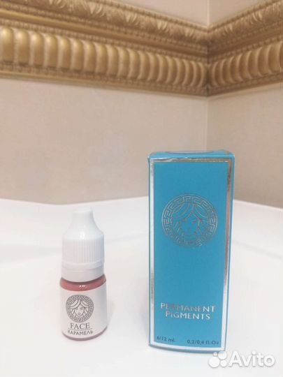 Пигменты для губ и для бровей перманентные face