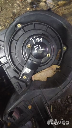 Моторчик печки Чери Тиго фл Chery Tiggo FL