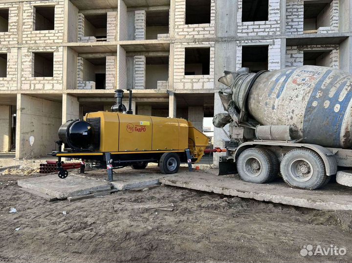 Стационарный бетононасос GR HBT 40