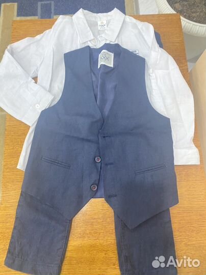 Костюм льняной детский