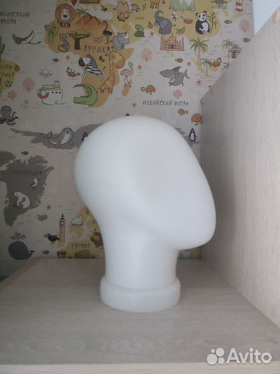 Манекен голова для шапок