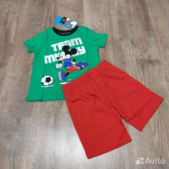Костюм:фото+шорты, новый,104, 116, 122,2 расцветки