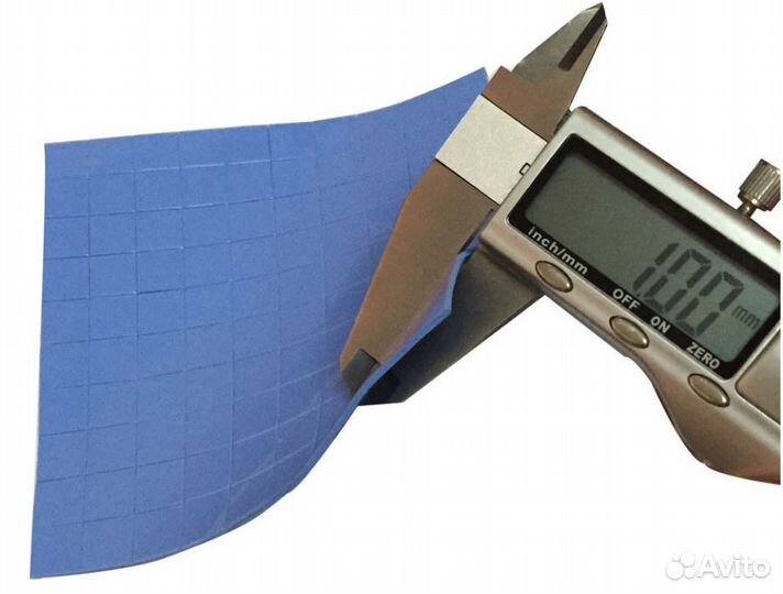 Теплопроводный двусторонний скотч толщина 0.25 мм