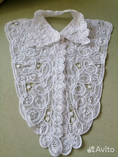 Кружево Бельгия манишка