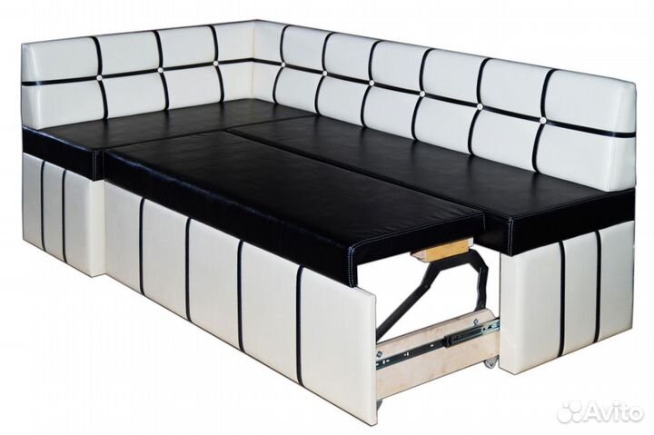 Угловой диван для кухни со спальным местом вена