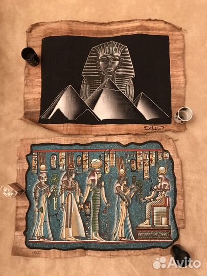 Картина на папирусе