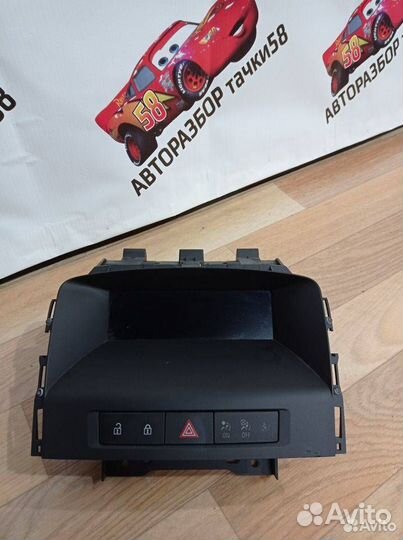 Бортовой компьютер дисплей Opel Astra J