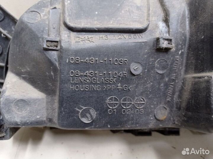 Фара передняя правая Ford Sierra