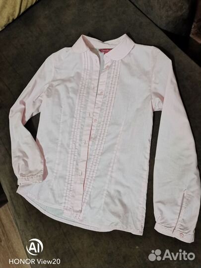 Блузка школьная р140