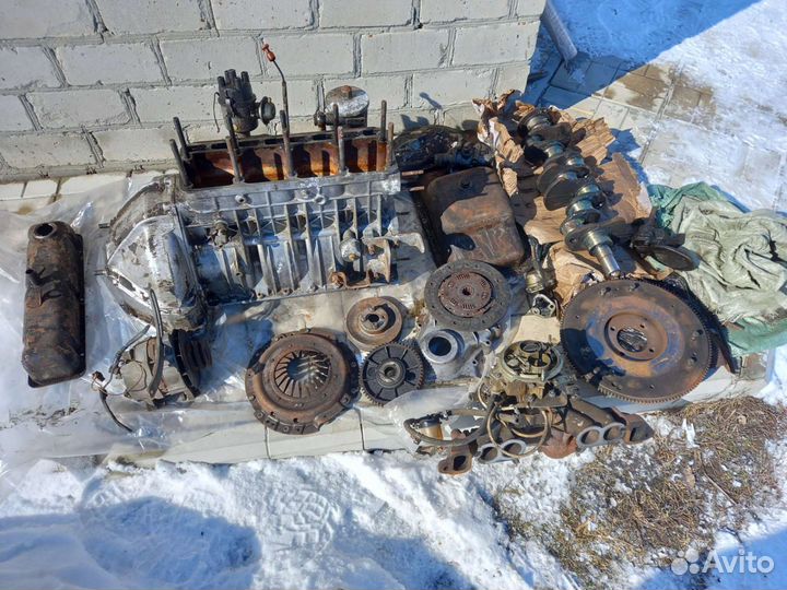 Двигатель на газель 402 в разборе без гбц и поршне