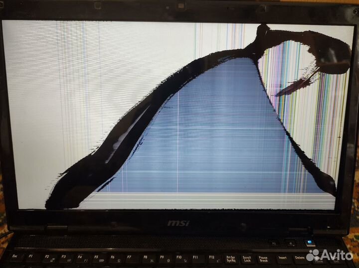 Ноутбук MSI MS-168A (На запчасти)