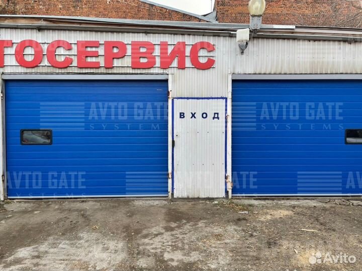 Автоматические секционные ворота