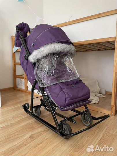Санки коляска ника 7 5sk