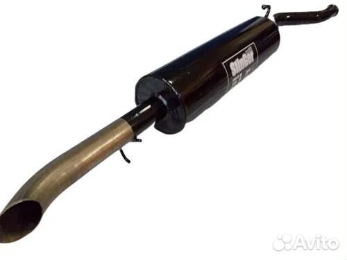 Задняя банка глушителя stinger (приора седан )