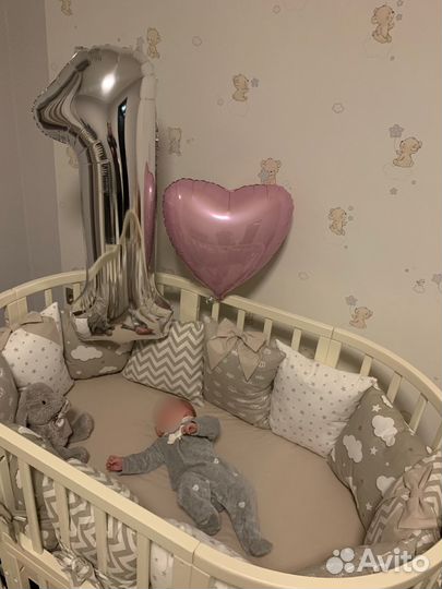 Бортики в кроватку