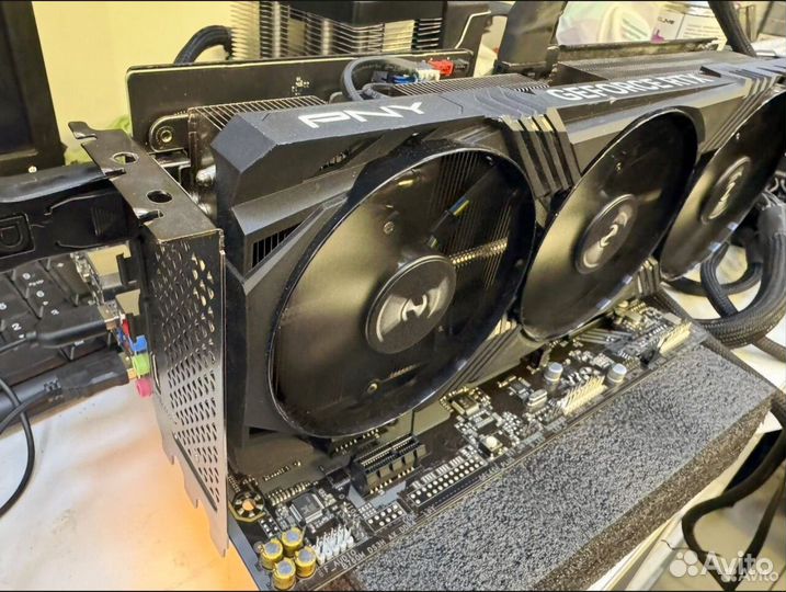 Видеокарта 4070ti PNY triple FAN