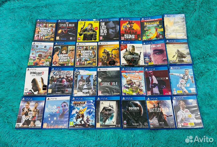 Игры для приставок ps4