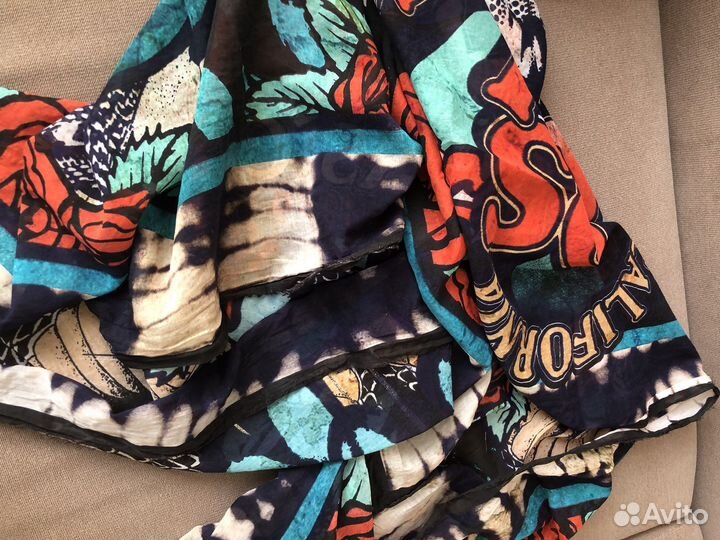 Платок Rude Riders оригинал 127/137 хлопок/шелк