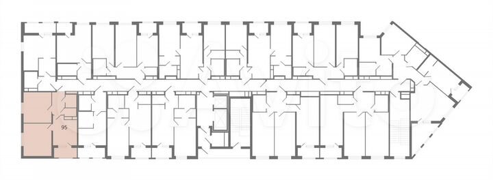2-к. квартира, 56,1 м², 9/12 эт.