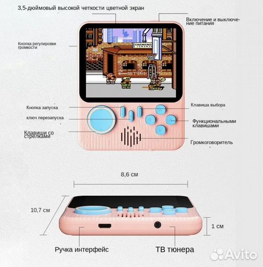 Приставка G7 game BOX (666 игр) Серая (8bit) NEW