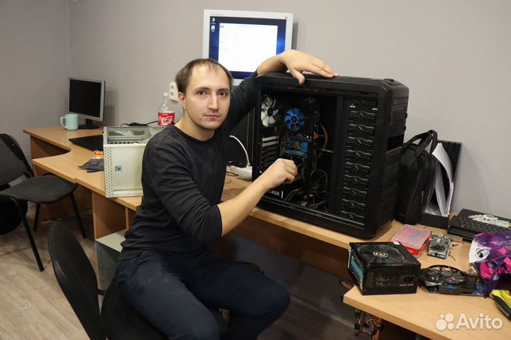 Ремонт ноутбуков компьютеров телевизора игр прист