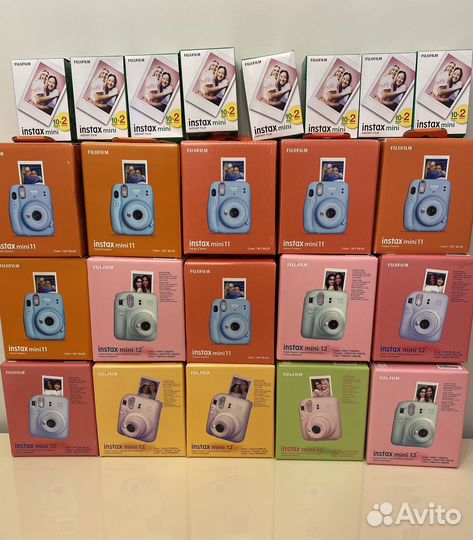 Fujifilm instax mini 11 12 новые