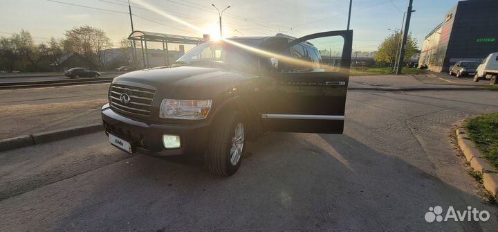 Infiniti QX56 5.6 AT, 2008, 335 000 км
