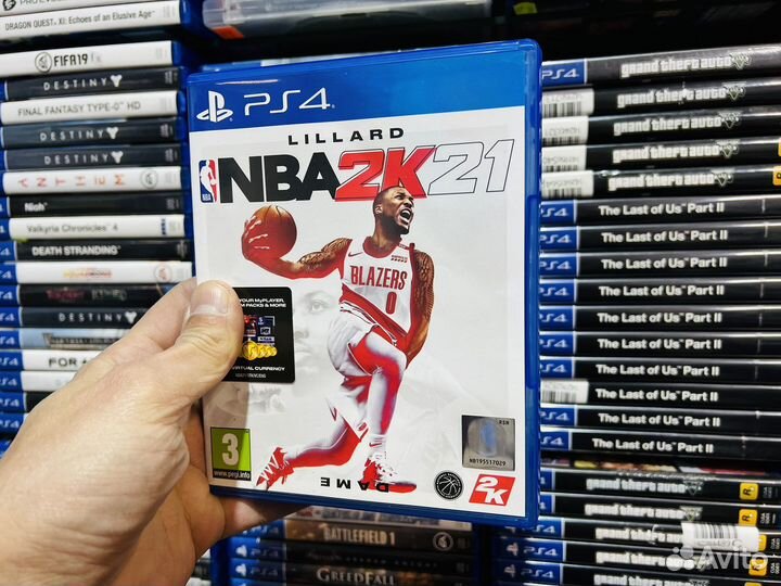 Nba 2k 21 диск