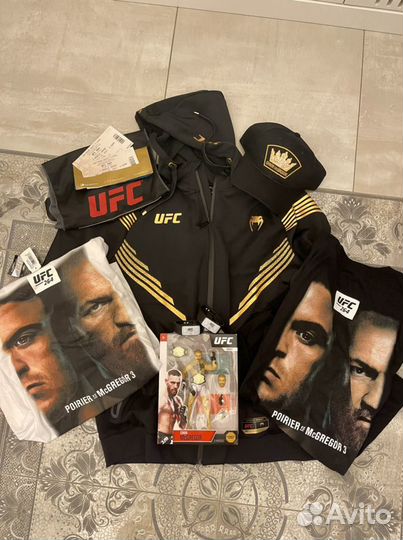 UFC 264 коллекционный сет с боя McGregor & Poirier