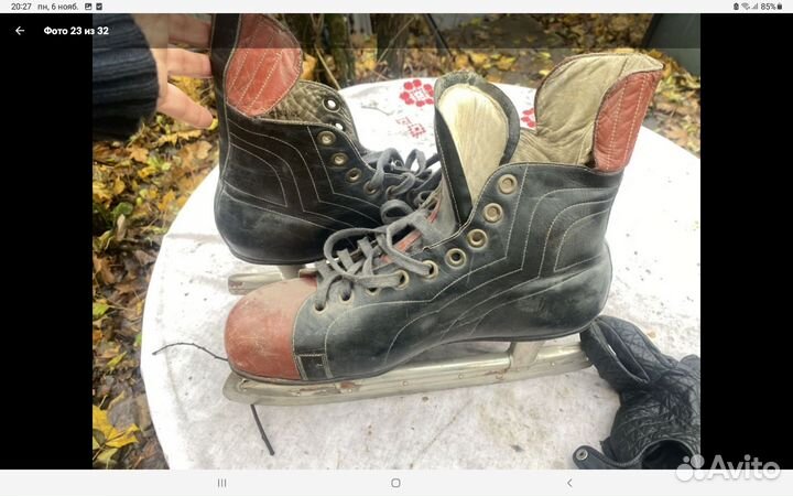 Коньки СССР Динамо 1970г