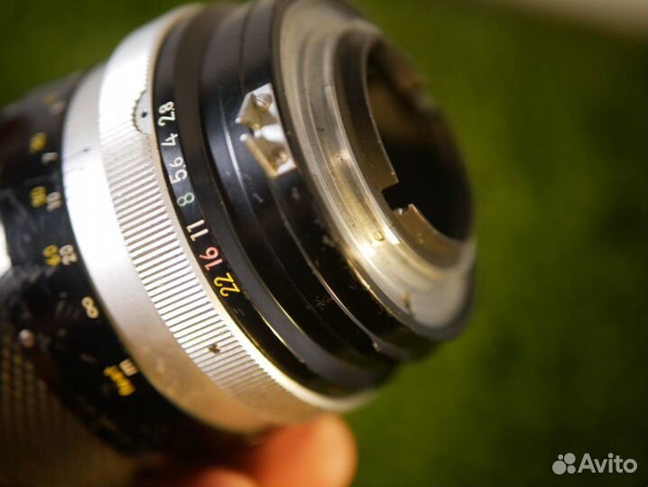 Nikon nikkor-q 135mm f2,8 портретник светлый