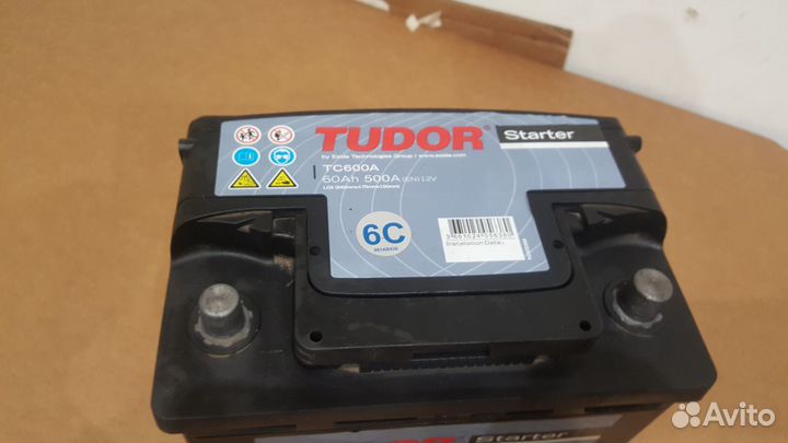 Аккумулятор б/у tudor TC600A