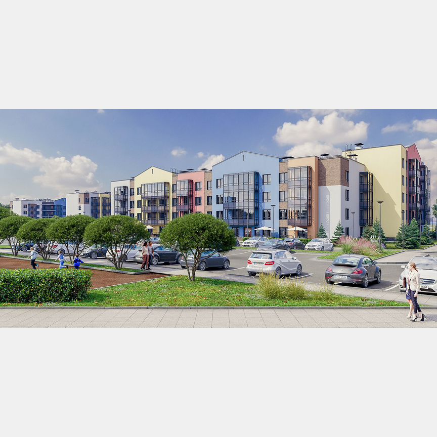 2-к. квартира, 63,1 м², 1/5 эт.