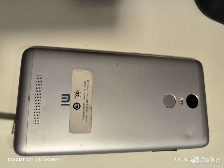 Смартфон redmi note 3 3/32