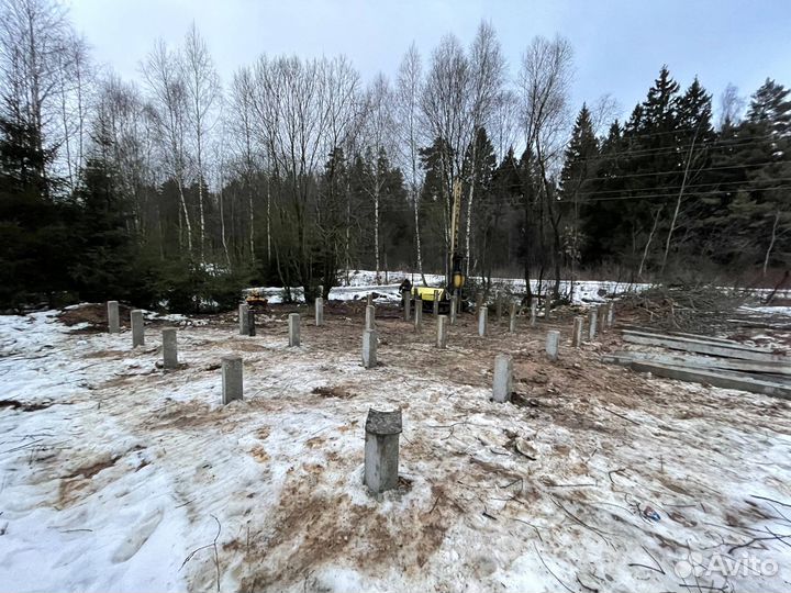 Железобетонные сваи 250х250х4000