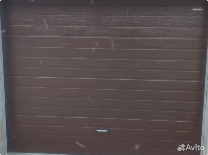 Автоматические гаражные секционные ворота