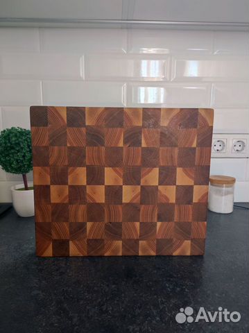 Доска разделочная торцевая (Кубики)