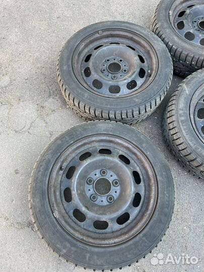 Колеса на зимней шипованной резине