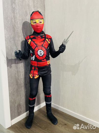 Костюм ниндзя костюм lego ninjago