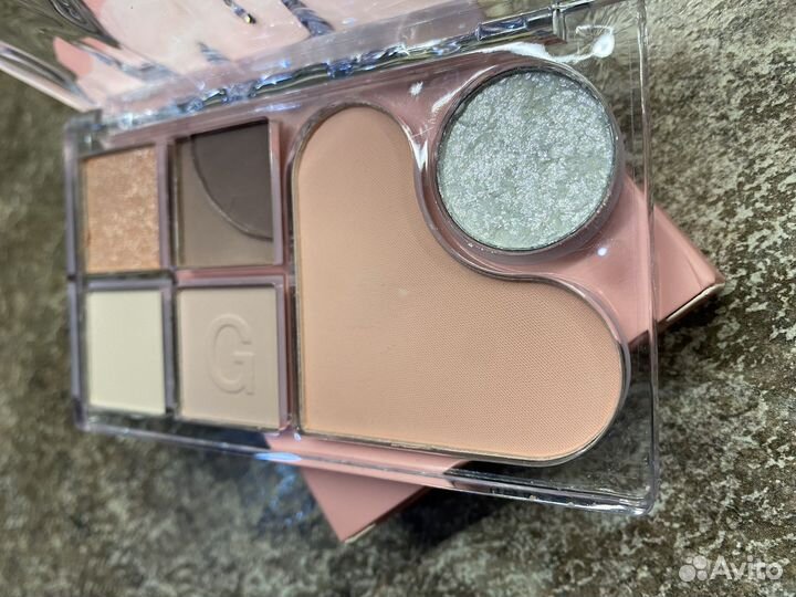 Тени для век, хайлайтер, румяна