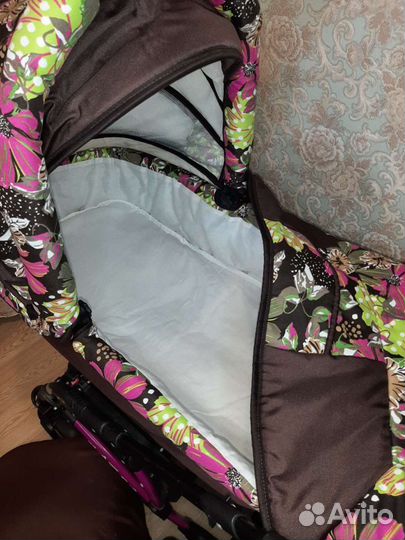 Коляска 2в1 Mateo для девочки