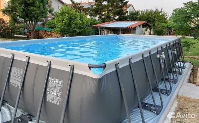 Каркасный бассейн intex bestway