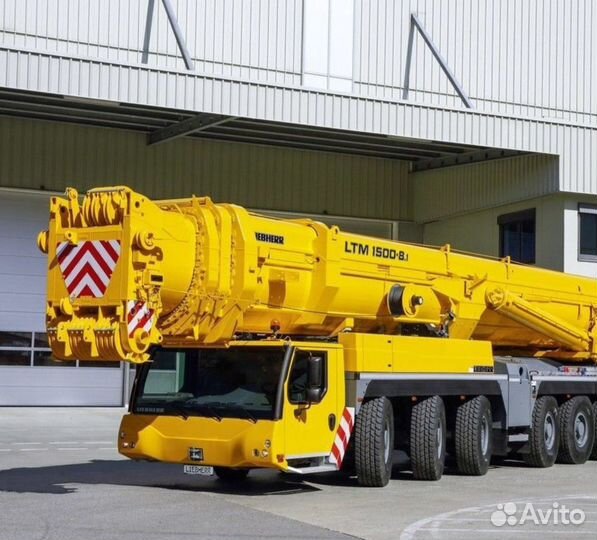 Аренда и услуги автокрана, 100 т, 52 м, с гуськом 10.8 м