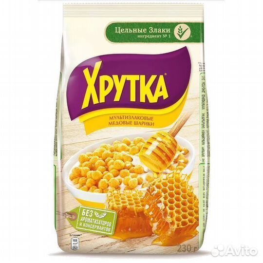 Опт - Готовый Завтрак Хрутка Медовые Мультизлаков