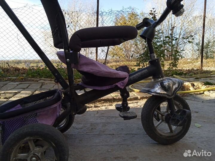 Детский велосипед коляска бу