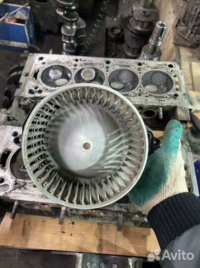 Peugeot partner B9 мотор отопителя